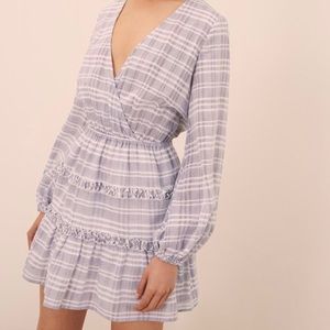 NWT the fifth label gray and white ivy dress